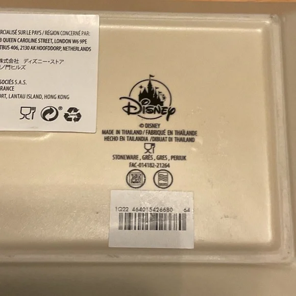 Disney Cream and Black Rectangular Tray - Picture 4 of 8